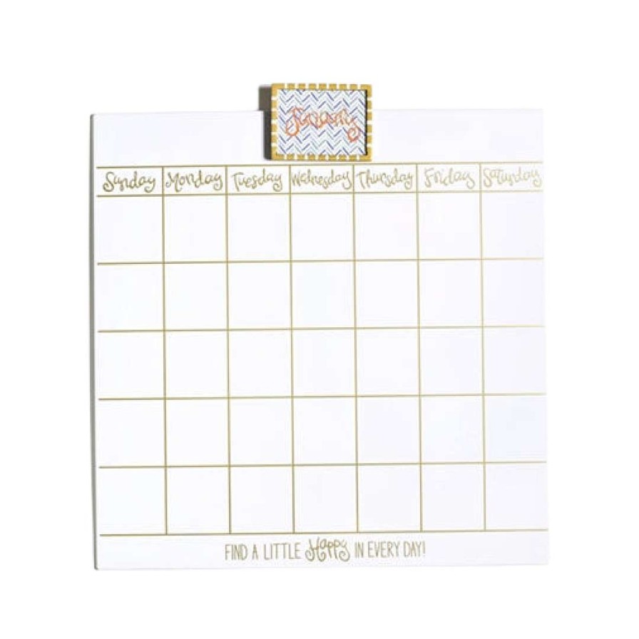 Happy Everything Hanging Decor | Dry Erase Mini Calendar By Happy Everything!