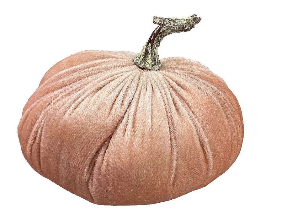 Liberty Floral Figurines | Pink Velvet Pumpkin