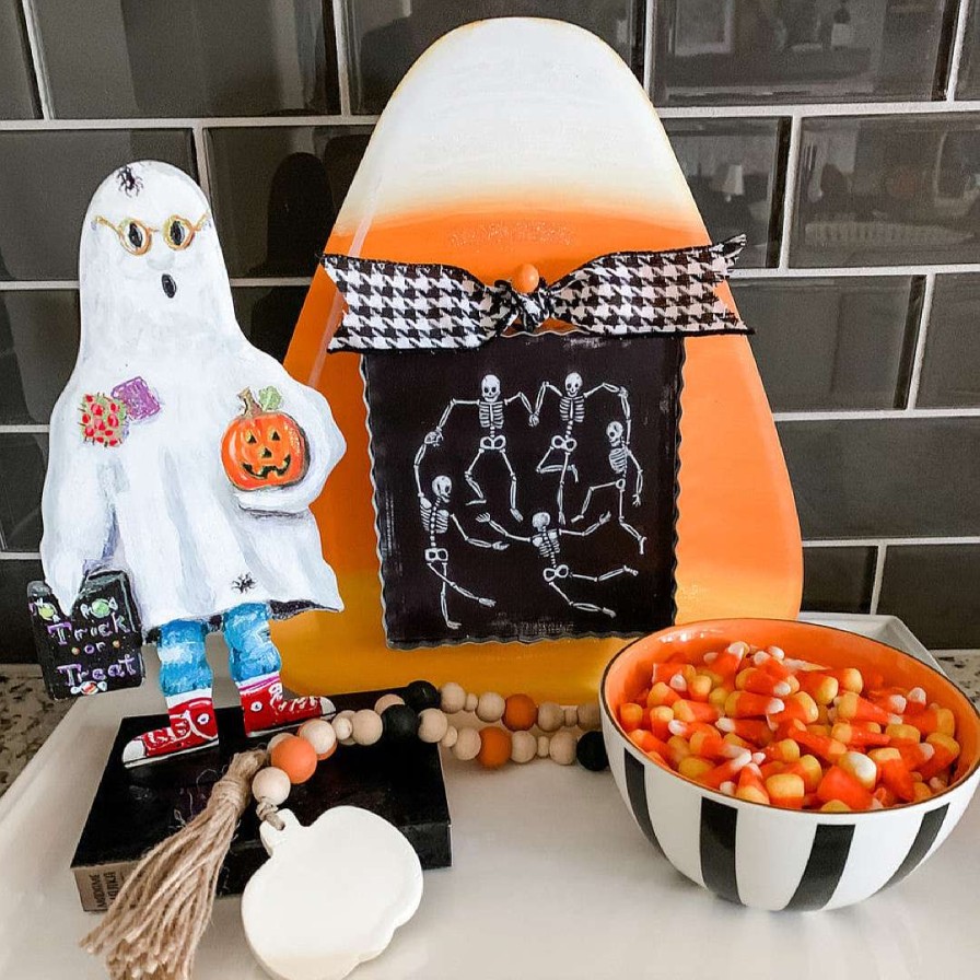 The Round Top Collection Focal Points | Trick Or Treater Ghost Poppet