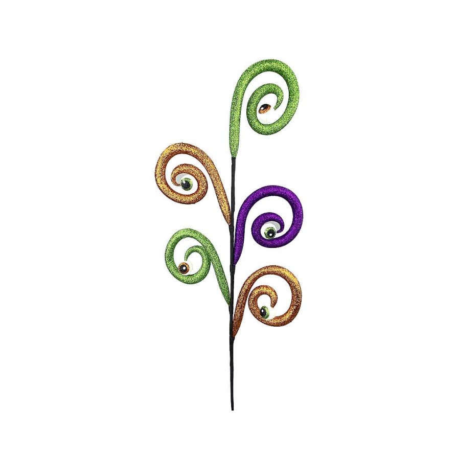 Liberty Floral Sprays | Eyeballs Spiral Curly Spray