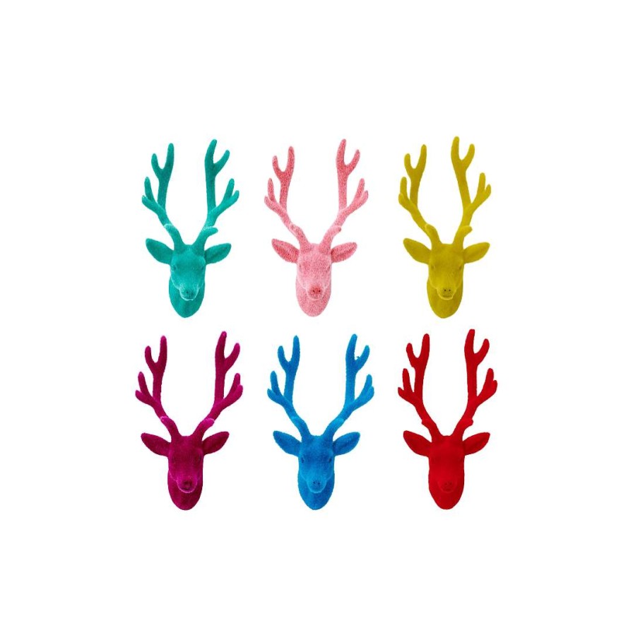 180 Degrees Hanging Decor | Deer Bust Wall Mount, 12"