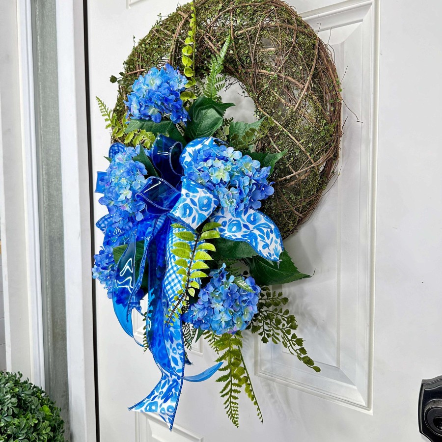 Miss Cayce's Door Decor | Blooms Of Spring Wreath