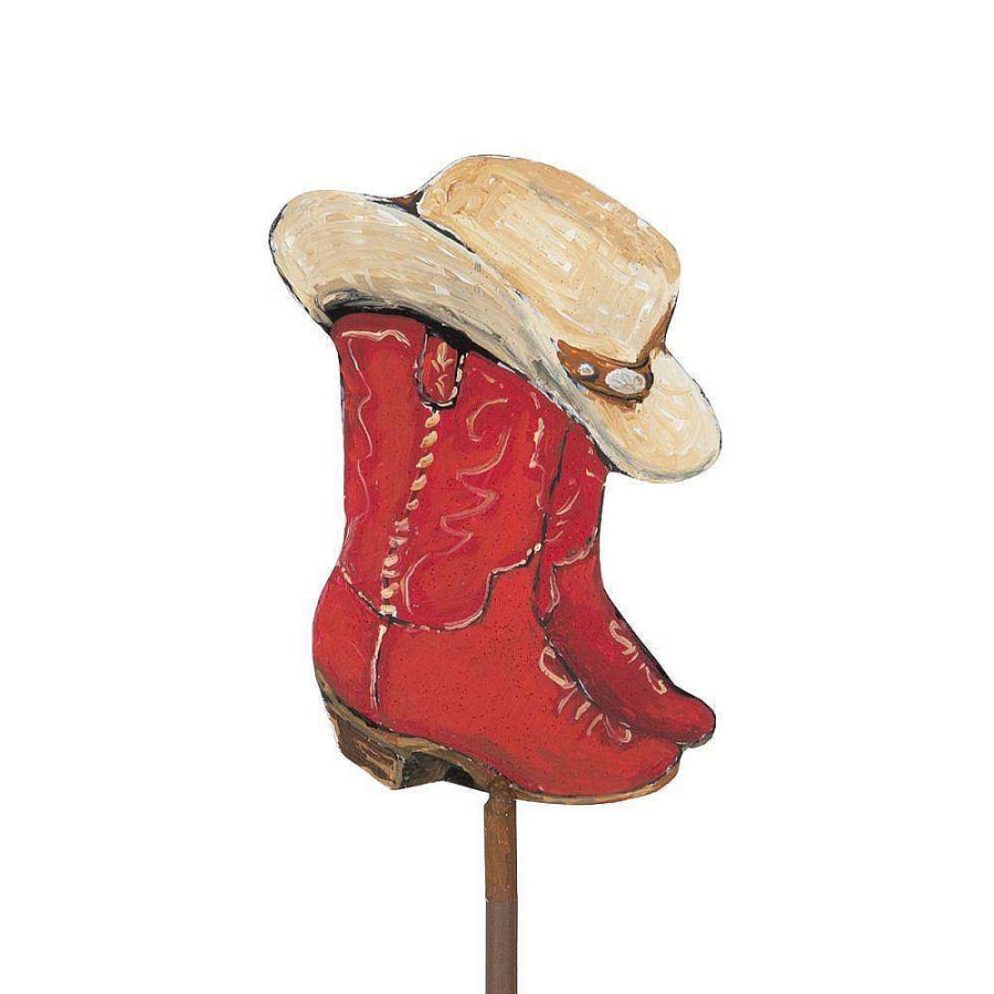 The Round Top Collection Table Decor | Cowboy Boot Finial