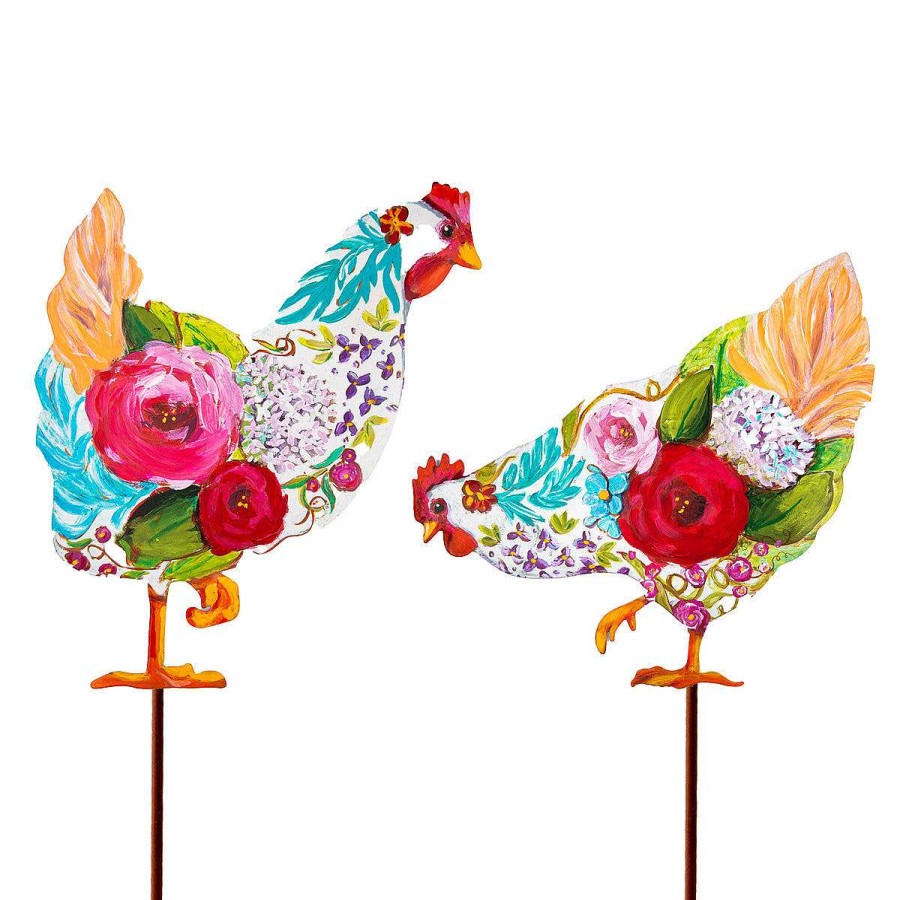 The Round Top Collection Pot Stakes | Chickens Of Flowers