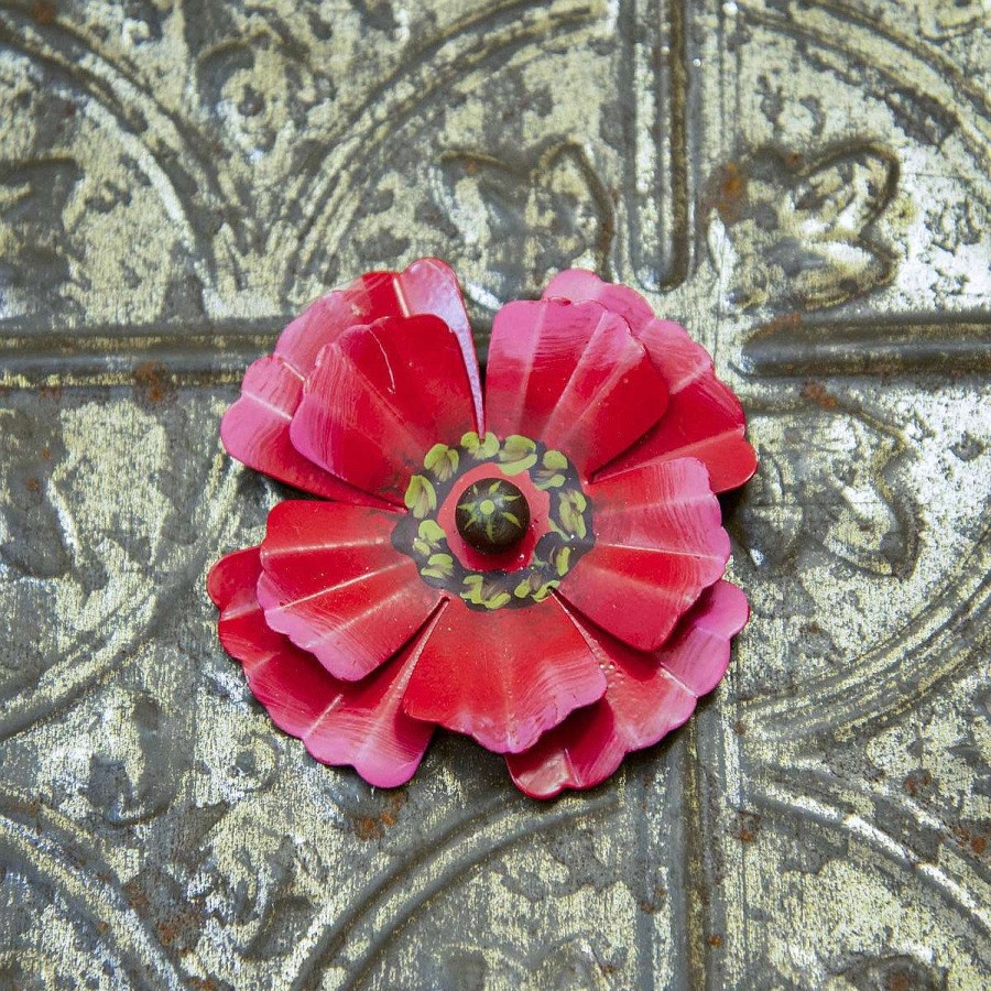 The Round Top Collection Wall Decor | Poppy Flower Magnet