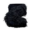 D. Stevens Ribbon | Ostrich Feather Black Ribbon, 4" X 10Yd