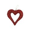 Craig Bachman Wall Decor | Glitter Hollow Heart Ornament