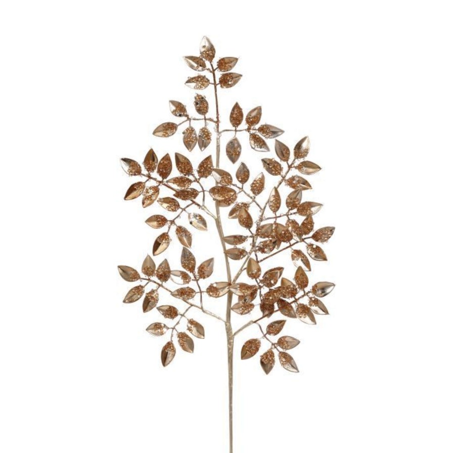 Mark Roberts Floral Decor | Golden Leaf Spray, 28"