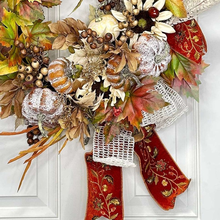 Miss Cayce's Miss Cayce'S Creations | Autumn Leaves Wreath