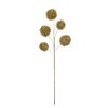 Creative Coop Floral | Gold Tinsel Ball Pick