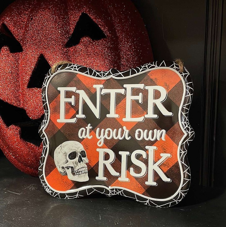 Craig Bachman Signs | Risk Halloween Sign