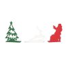 Department 56 Table Decor | Holiday Silhouette Set, Dept. 56 Village