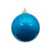 Farrisilk Spring | Turquoise Candy Apple Ball Ornament, 8"