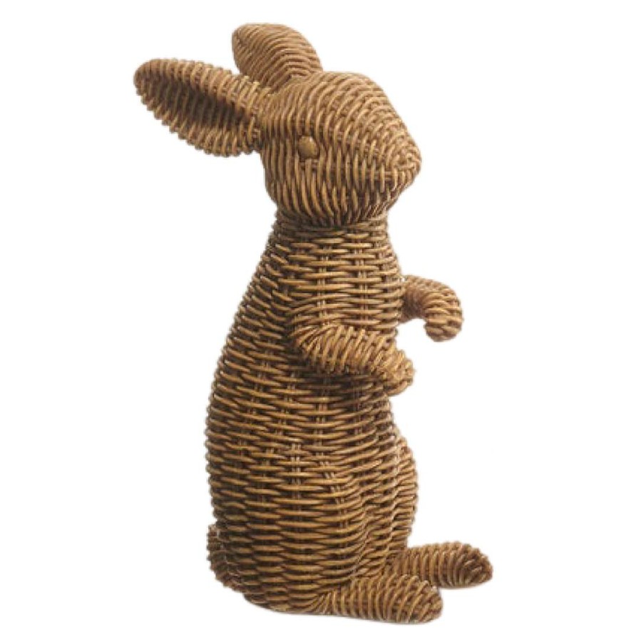 RAZ Focal Points | Brown Basketweave Rabbits