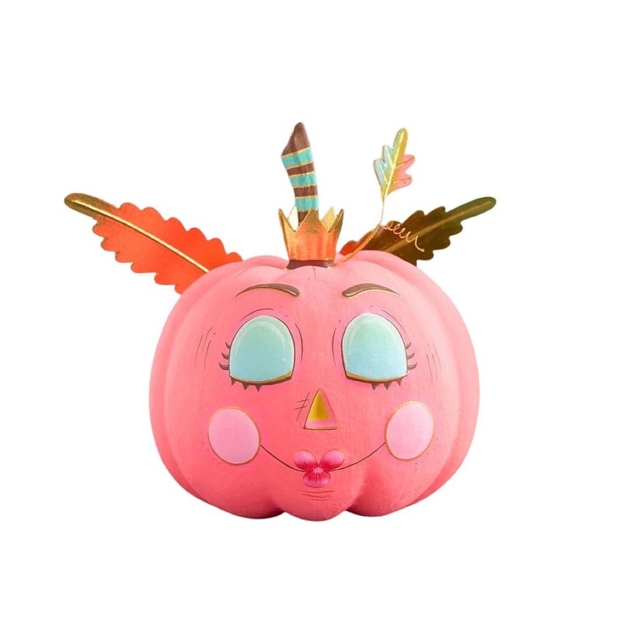 Glitterville Figurines | Pumpkin Pixies Display By Glitterville, Small