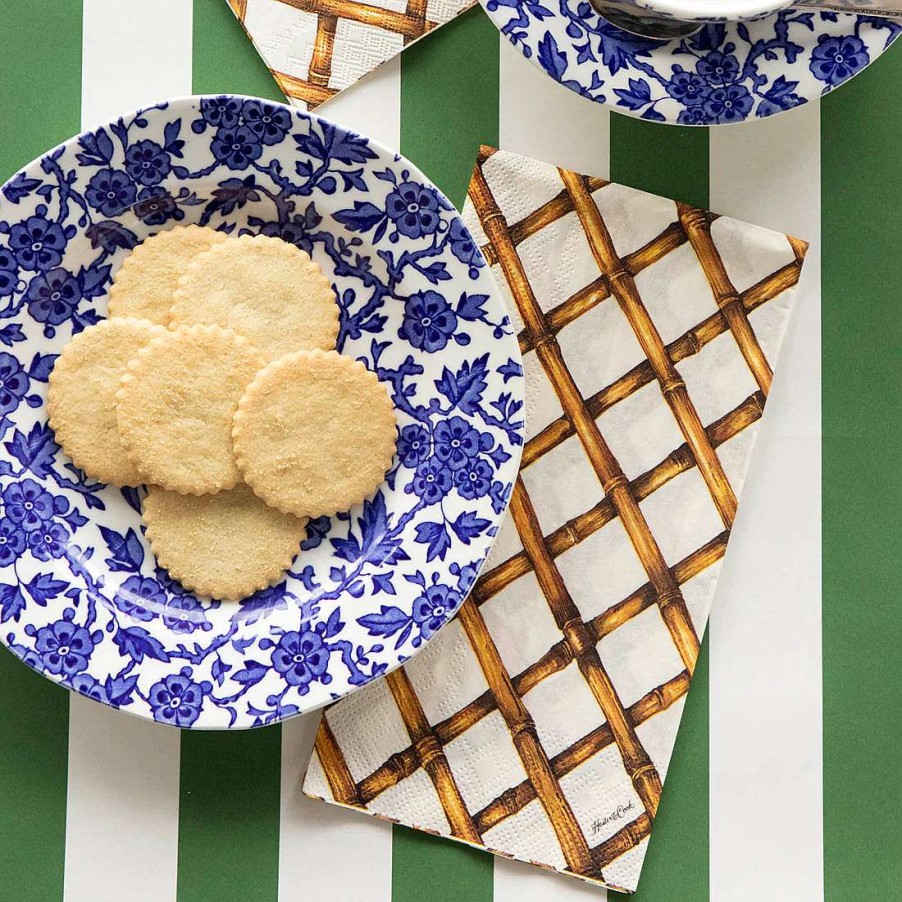 Hester & Cook Party Diy | Bamboo Lattice Guest Napkin Set