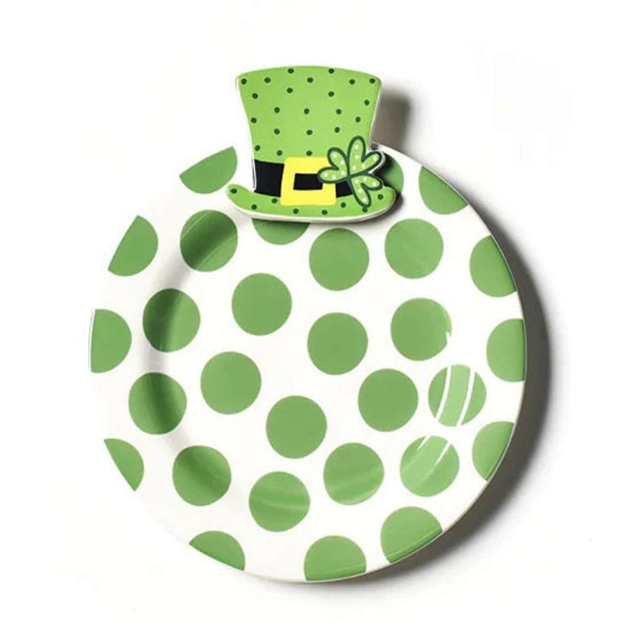 Happy Everything Table Decor | Leprechaun Hat Embellishment Plate By Happy Everything!