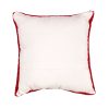 Evergreen Pillows | Red Bandana Hooked Throw Pillow