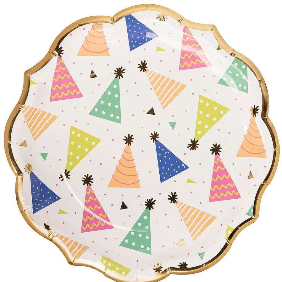 Sophistiplate Celebrate Birthday | Dinner Plate, Birthday Hats