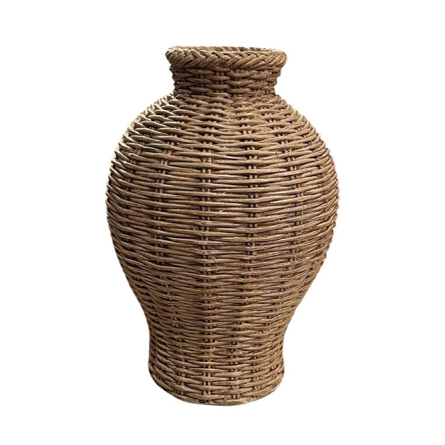 Two's Company Easter | Basket Weave Pattern Vase