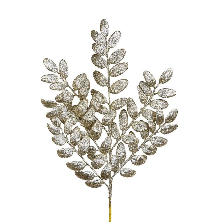 Direct Export Co. Floral Decor | Rose Gold Honey Locust Glitter Spray