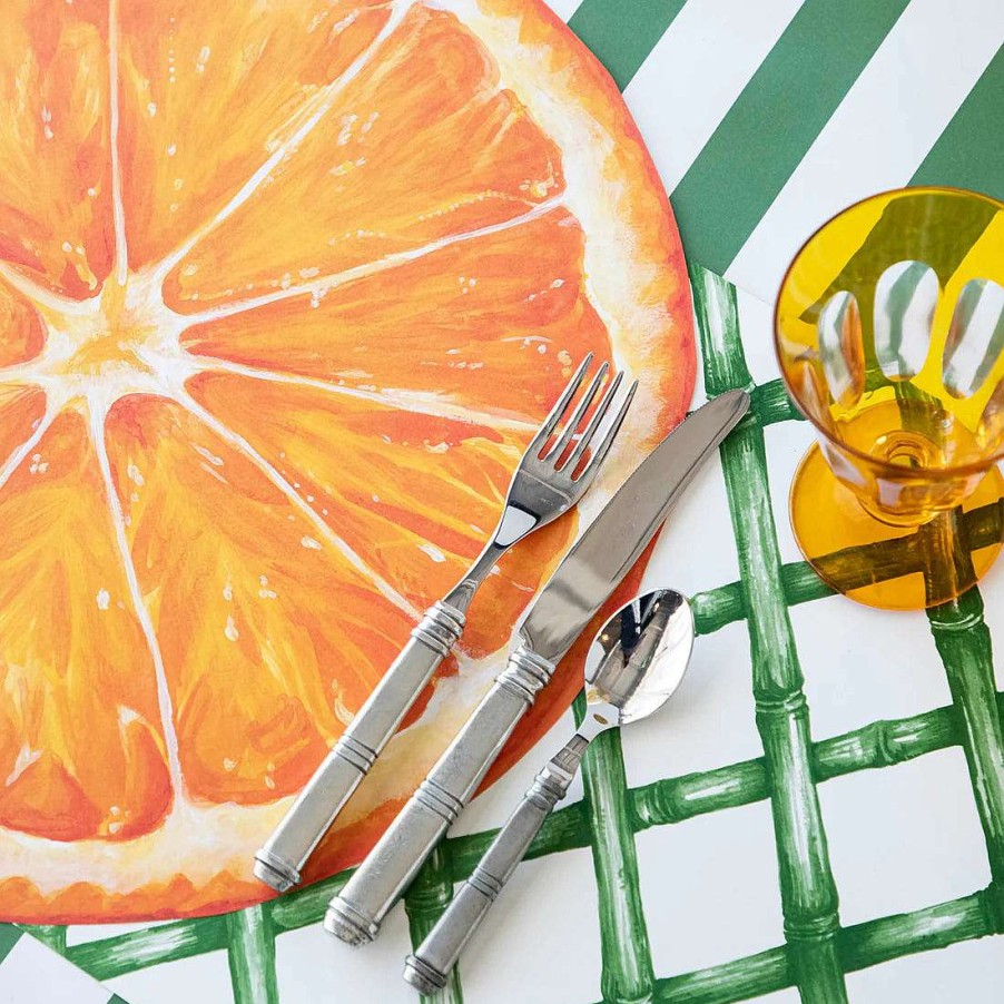 Hester & Cook Party Diy | Die Cut Orange Slice Placemat Sheets