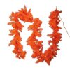 Kurt S. Adler Wall Decor | Pre-Lit Orange Garland, 9'