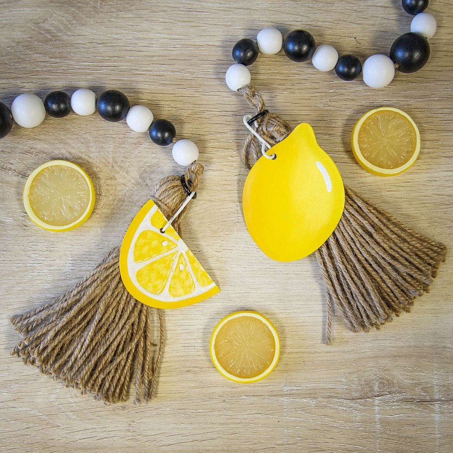 The Round Top Collection Table Decor | Lemon Garland Charms