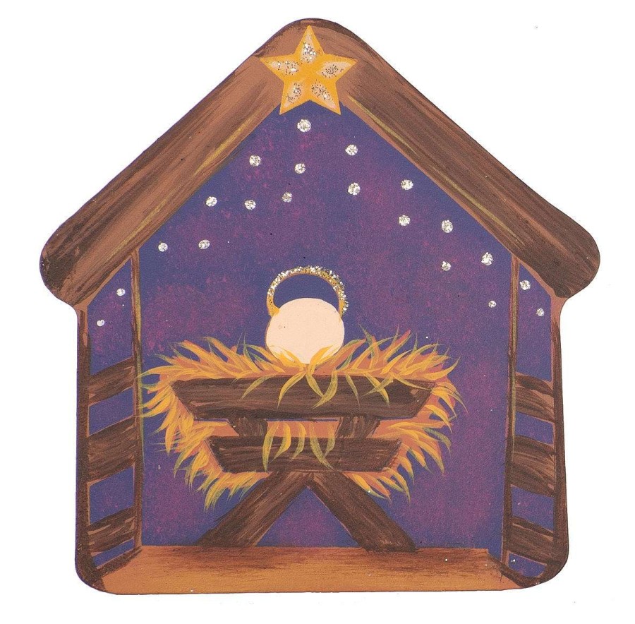 The Round Top Collection Wall Decor | Nativity Magnet