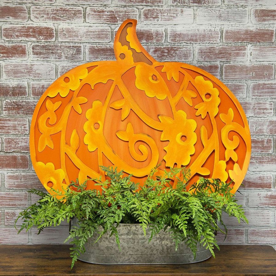 The Round Top Collection Pot Stakes | Lace Pumpkin