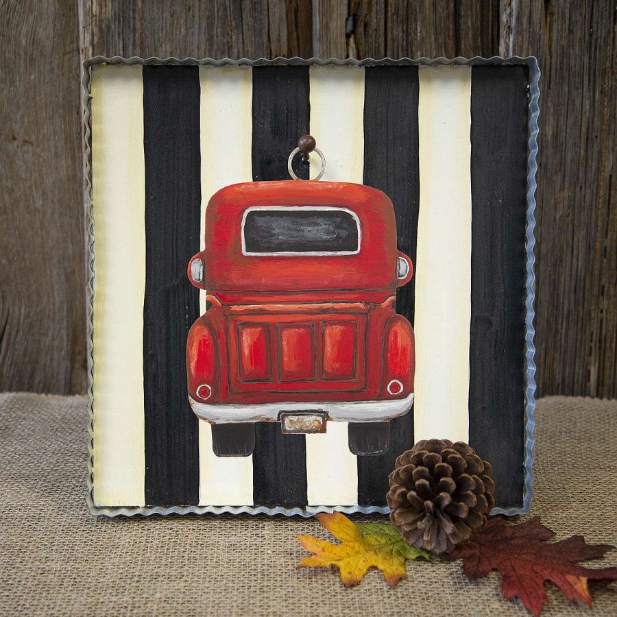 The Round Top Collection Wall Decor | Red Truck Charm