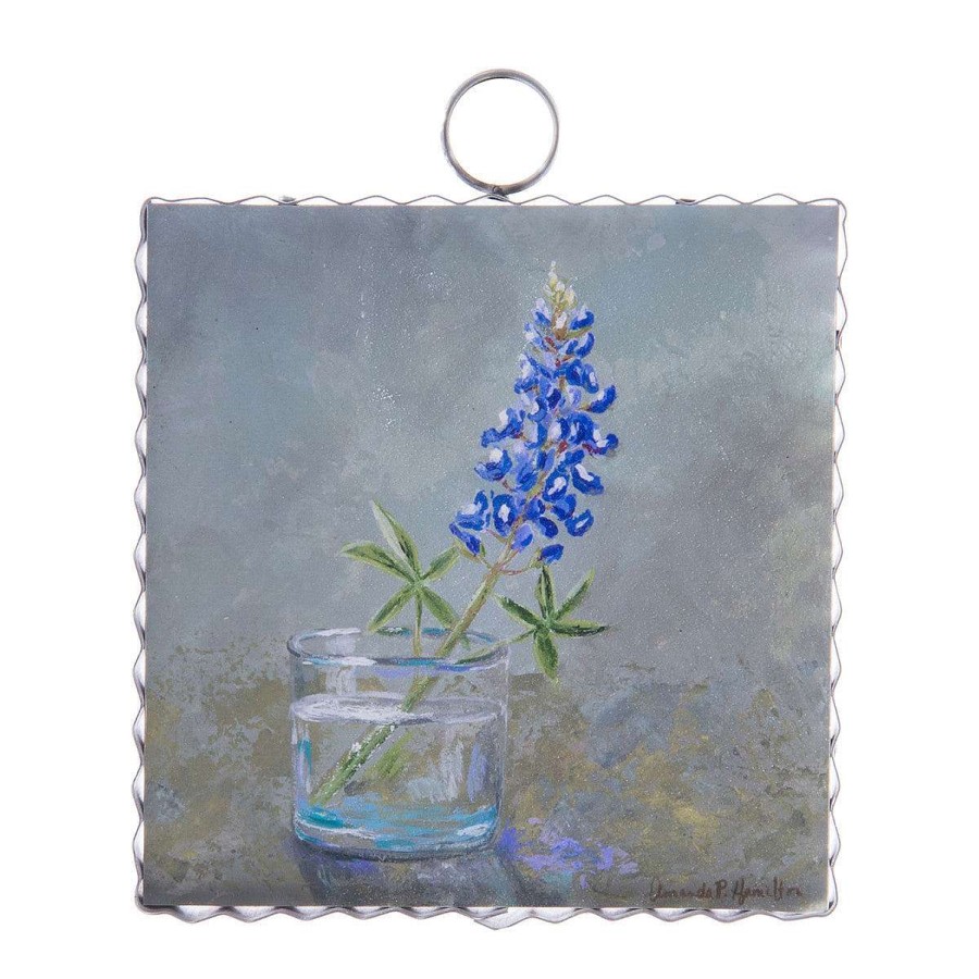 The Round Top Collection Focal Points | Hamilton Bluebonnet Mini Gallery Art