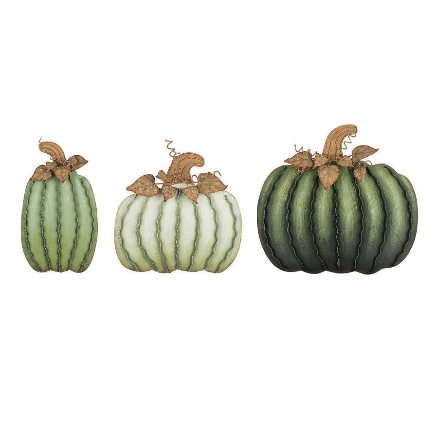 The Round Top Collection Pot Stakes | Green Pumpkins