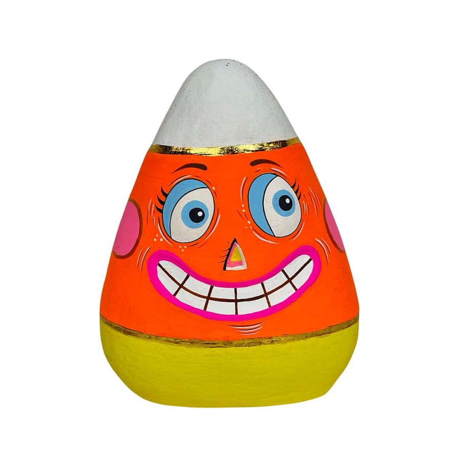 Glitterville Figurines | Candy Corn Display By Glitterville