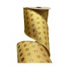 D. Stevens Happy New Year | Gold Glitter Dot Ribbon, 4" X 10Yd