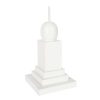 The Round Top Collection Table Decor | White Display Pole, Medium