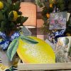 Craig Bachman Wall Decor | Embossed Watercolor Lemon