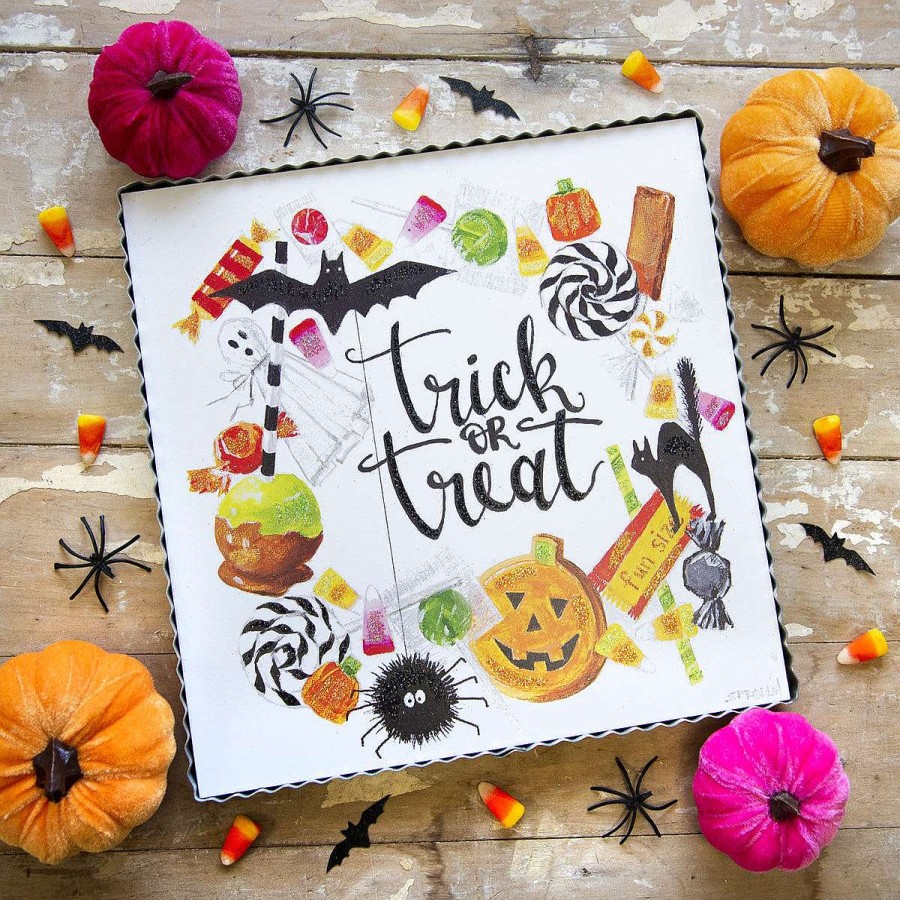 The Round Top Collection Focal Points | Gallery Trick Or Treat Wreath