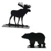 Department 56 Table Decor | Wild Animal Silhouette Set, Dept. 56 Village