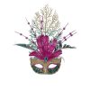 Regency Table Decor | Glitter With Feathers Mardi Gras Mask