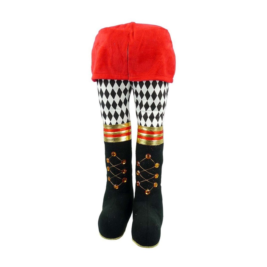 Liberty Floral Focal Points | Plush Nutcracker Legs
