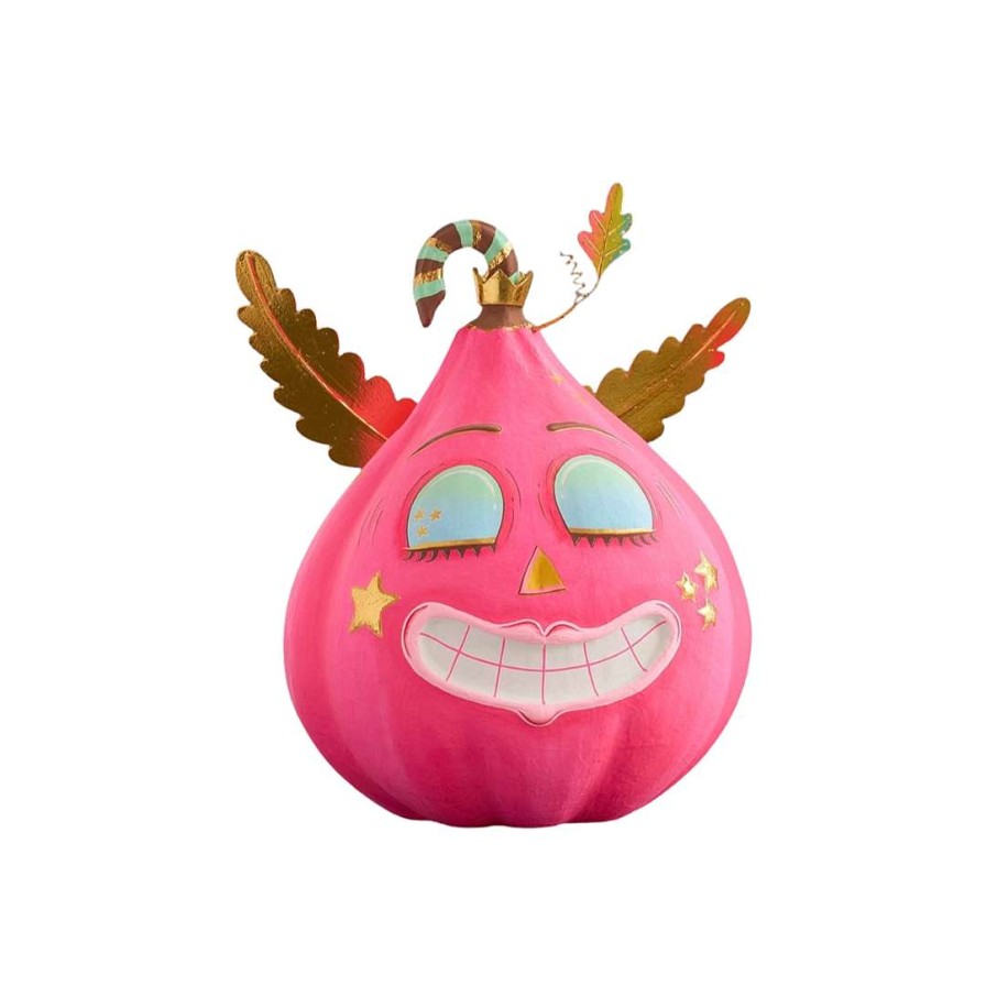 Glitterville Figurines | Pumpkin Pixies Display By Glitterville, Medium