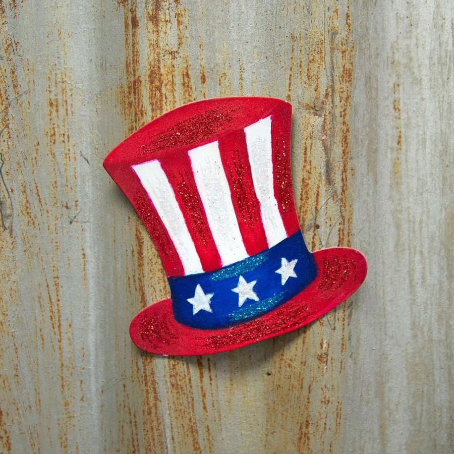 The Round Top Collection Wall Decor | Uncle Sam Hat Magnet