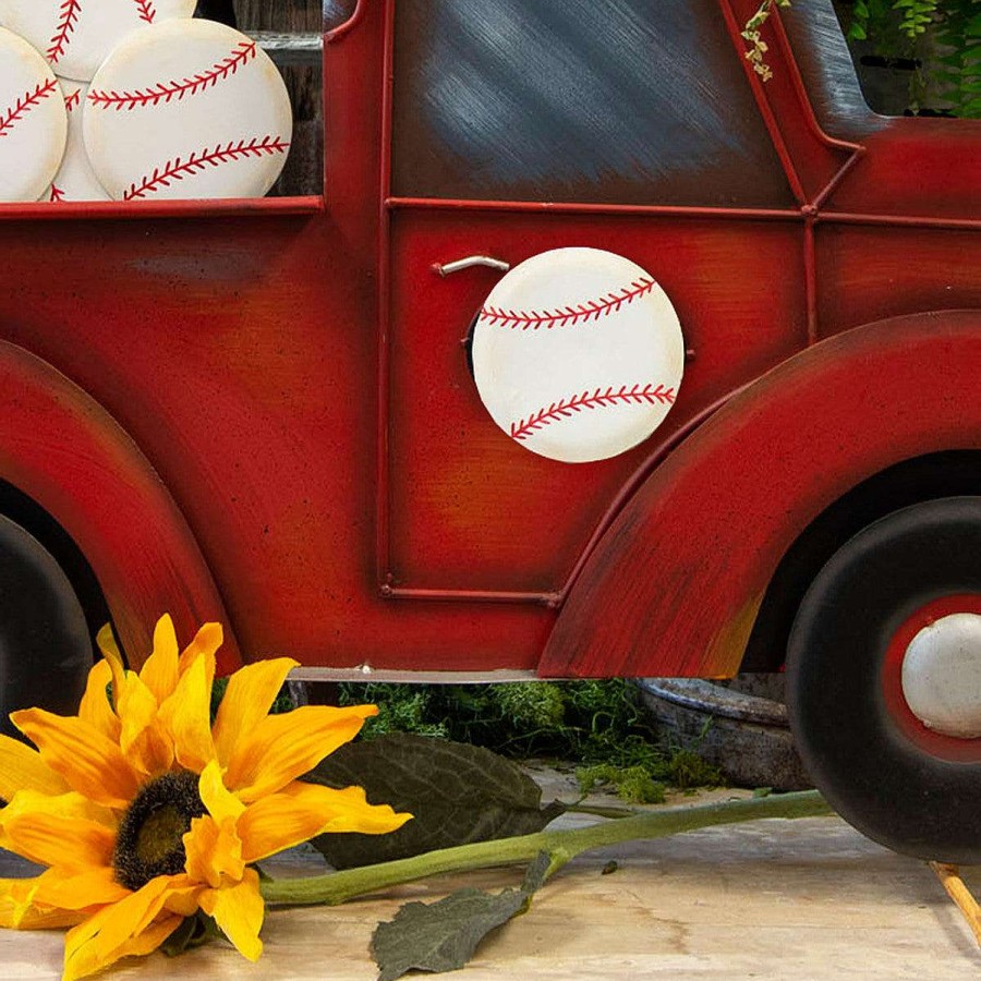 The Round Top Collection Table Decor | Baseball Magnet