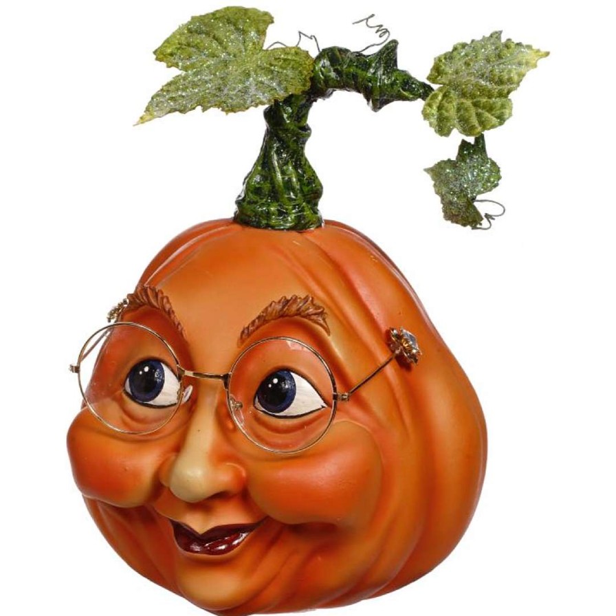 Mark Roberts Home Accents | Pumpkin Head Decor, Large