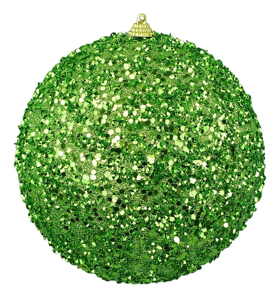 Liberty Floral St. Patrick'S Day | Green Decorative Ball, 7"