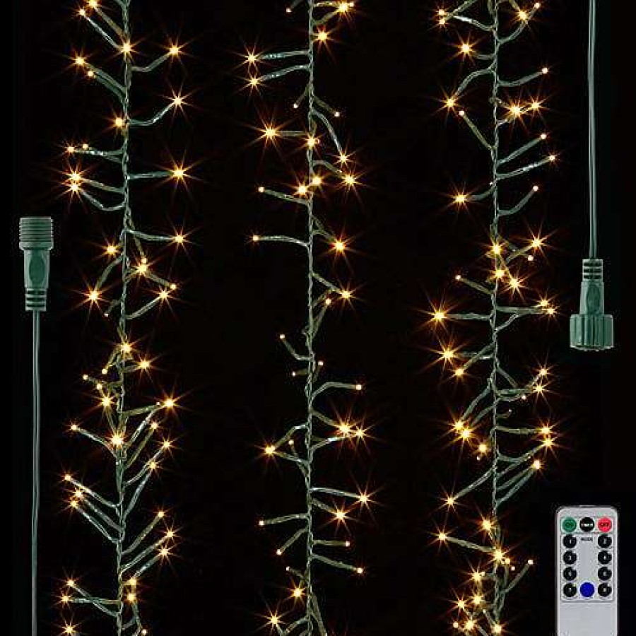 RAZ Lights | Connectable Cluster Garland, 34'