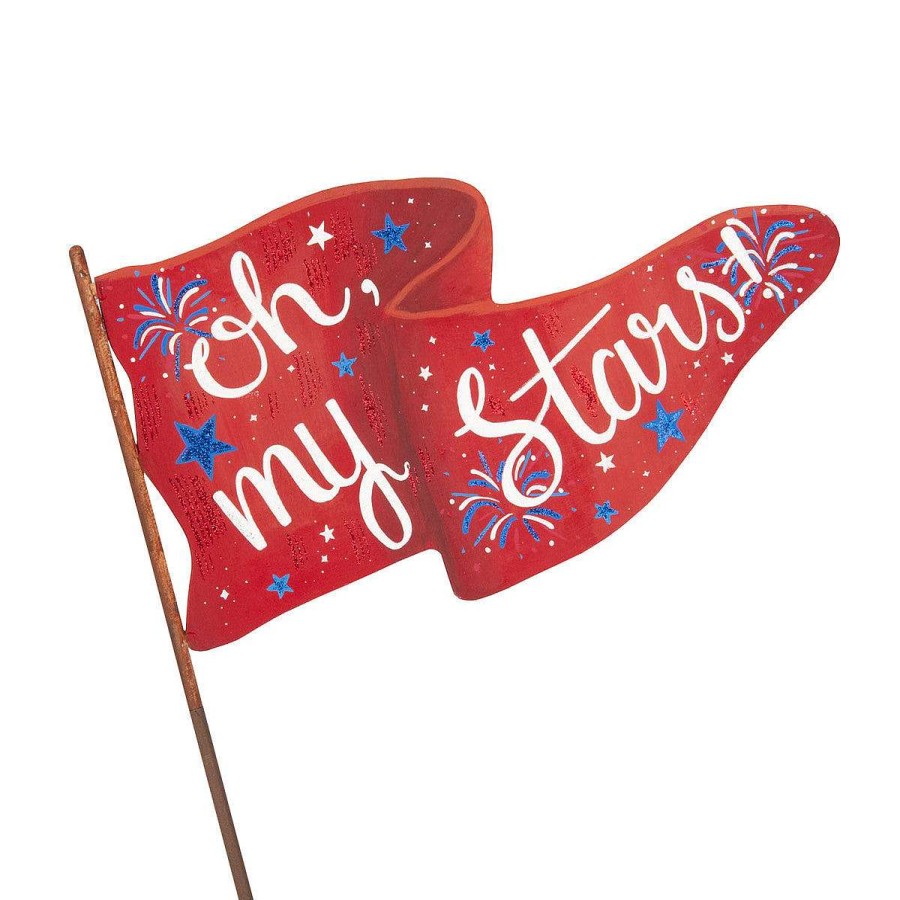 The Round Top Collection Pot Stakes | Oh My Stars Pennant Flag