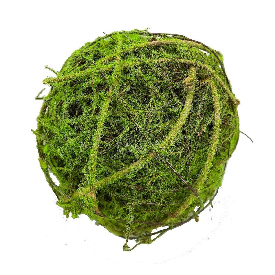 Liberty Floral Faux Plants | 6.5" Ba Moss Ball