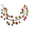 Craig Bachman Garlands | 5' Glitter Ball Garland Red And Lime